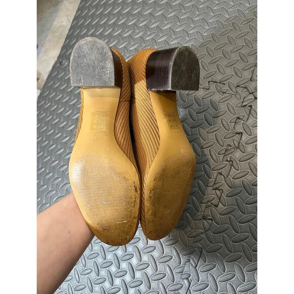 EVERLANE The Day Glove Ribbed Round Toe Pull On Sock Boot Toffee Size 10 - Picture 7 of 10